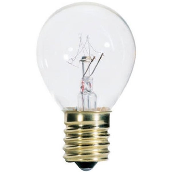 Brightbomb 03568 3.5 x 1.5 in. 10W 120V High Intensity Transparent Light Bulb - Clear; Pack of 10 BR581552